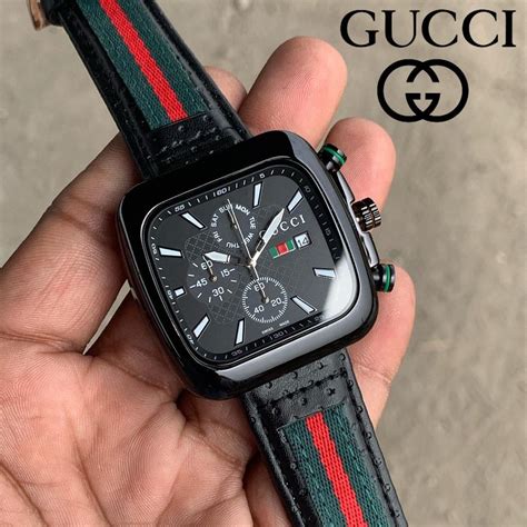 square gucci watches for men|gucci men's watches clearance sale.